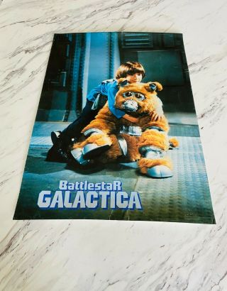 Vintage Poster 1978 Universal Battle Star Galactica Daggit 20x28 "