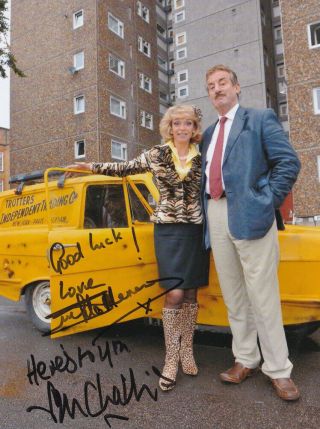 Sue Holderness And John Challis Signed 7x5 Inch Only Fools And Horses Photo