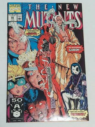 Mutants 98 Vol 1 Near Perfect 1st Appearance Of Deadpool