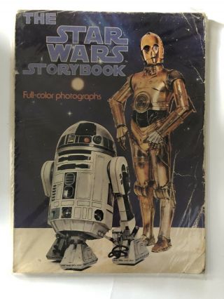 The Star Wars Storybook - Scholastic Book Services - Tv 4466 - Full Color Photos