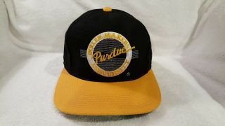 Purdue Boilermakers 90s Vintage Fitted 6 7/8 Hat Unworn Ncaa
