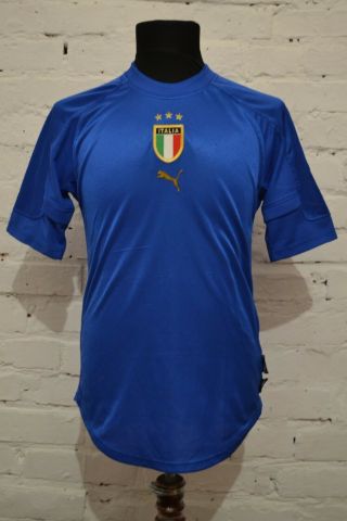 Vintage Italy Home Football Shirt 2004/2005/2006 Soccer Jersey Calcio Maglia S