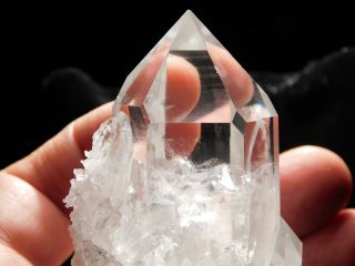 A Perfect Double Terminated Diamantina Quartz Crystal Cluster 185gr