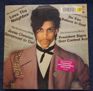 Prince: Controversy Us Warner Bros Bsk 3601 Vinyl Lp Vg,  /nm