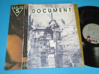 R.  E.  M.  - Rem / Document (nl 1987,  I.  R.  S.  Records Ilp 465383 1) - Lp