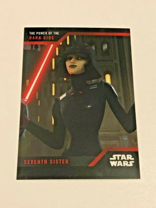 2019 Topps On - Demand Star Wars The Power Of The Dark Side 22 - Seventh Sister