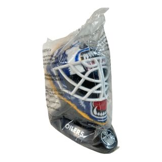 1996 Curtis Joseph 31 Edmonton Oilers Mcdonalds Hockey Mini Goalie Mask Helmet