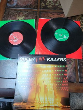 Queen Live Killers 1979 Vinyl Lp Record Double Album Set Nm Bb - 702 Color Sleeve