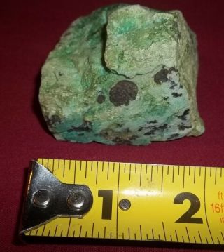 American Southwest Natural Blue Green Turquoise Rough Chunk 4.  5 Oz For Cabbing