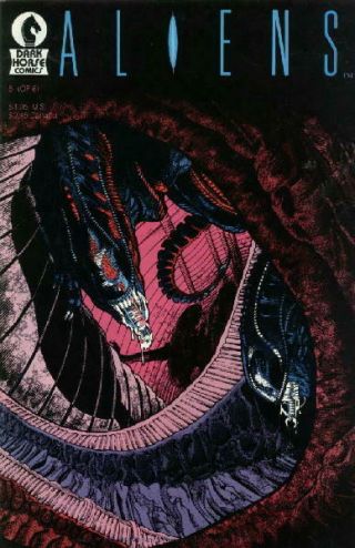 Aliens Movie Comic Book 5,  Dark Horse Comics 1st Printing 1989 Fine