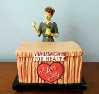 I Love Lucy Music Box Plays Theme Song Vitamin Episode Dave Grossman Creations C