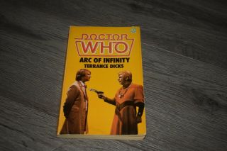 Doctor Who: Arc Of Infinity By Terrance Dicks 1983 Target Paperback Dr Who