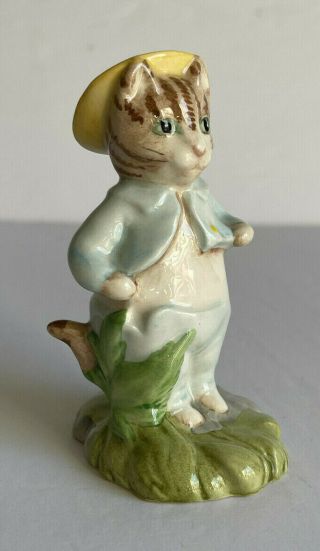 Beswick Beatrix Potter Tom Kitten In The Rockery Figurine Bp10a F.  Warne & Co