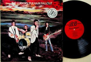The Lurkers - Fulham Fallout Lp (uk 1978 Vinyl Ex -) Punk Beggars Banquet Bega2 A1