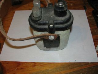 Vintage 10 Cap Blasting Machine Fidelity Electric Co.  With Metal Box