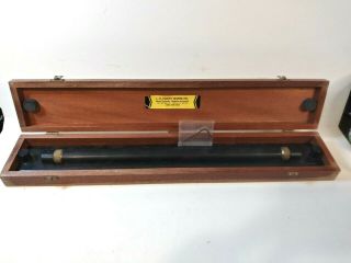 Vintage Wh Harling Brass Parallel Rolling Rule Ruler Nautical Navigation Tool