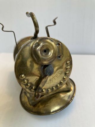 Vintage,  Brass,  X - Ray,  Miners Carbide Lamp.