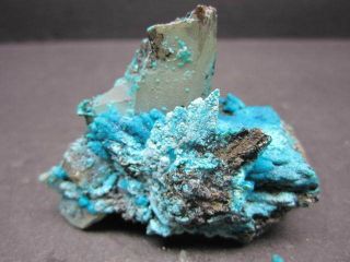Chrysocolla With Quartz,  Tentadora Mine,  Peru 2