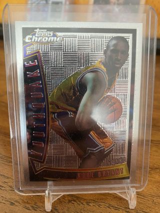 1996 - 97 Kobe Bryant Topps Chrome Youthquake Rookie Card