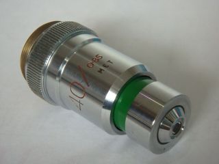 Vickers Microscope Objective - 40x/0.  85 Met Pol - Rare