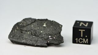 Meteorite Chelyabinsk,  Russia,  Feb.  15,  2013 Chondrite Ll5 Imb Weight 6.  18 G