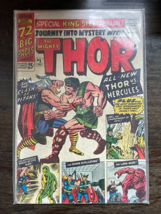 Special King Size Annual Journey Into Mystery With The Mighty Thor 1 1965