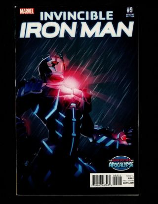 Invincible Iron Man 9 Variant 1st App Riri Marvel