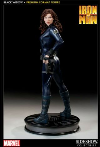 Sideshow Black Widow Premium Format Statue Figure Scarlett Johansson Iron Man 2