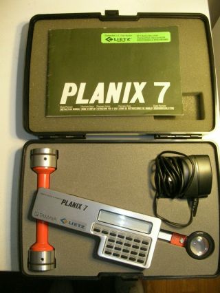 Reduced: Tamaya Lietz Planix 7 Digital Planimeter,  Carrying Case