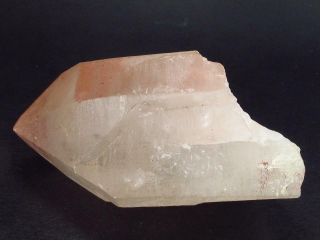 Rare Lithium Quartz Crystal From Brazil 154 Grams - 3.  3 "