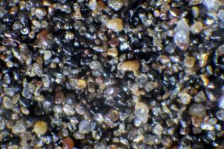 Clarke & Page Antique Microscope Slide.  Platino Sand from Borneo 3