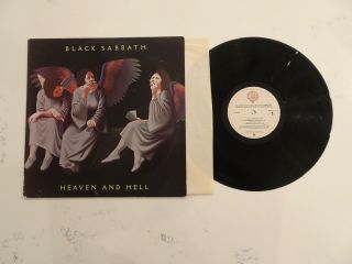 Black Sabbath Dio Heaven & Hell Lp Ultra Rare R - 122528 Rca Specialty Last Vol