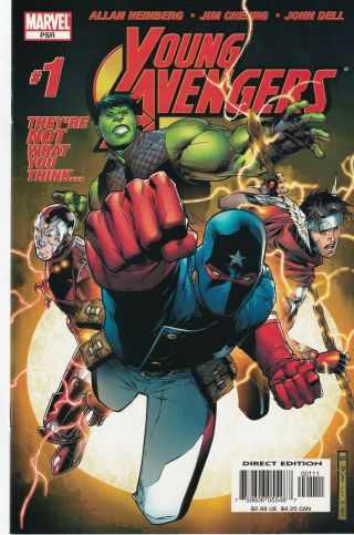 Young Avengers 1 Nm - First App Of The Young Avengers (2005)
