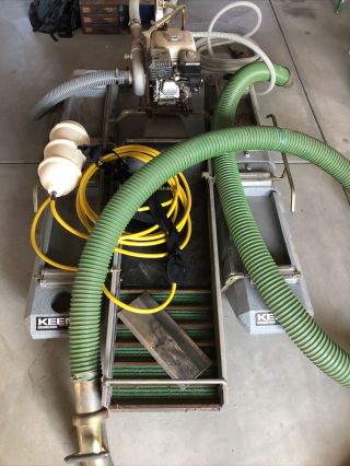 Keene 4 " Gold Dredge,  With Honda Motor Pump Compressor And Accessories