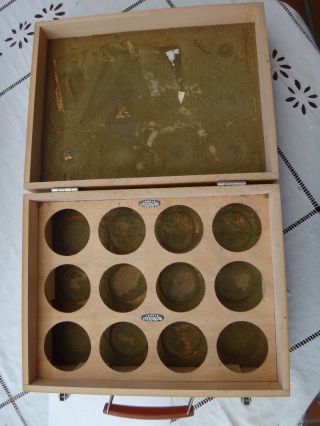♕♕♕ Unique Rare - Wooden Box For Curta Calculators Type Ii - Good Cond ♕♕♕