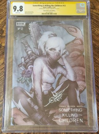 Limited To 30 Cgc 9.  8 Something Is Killing The Children 12 Remark Dan Quintana