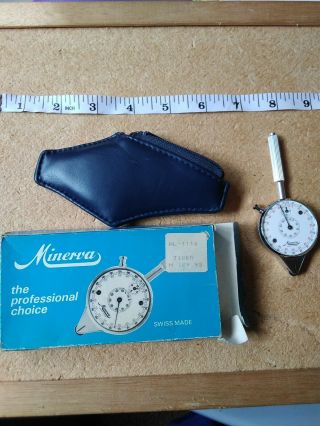 Minerva Swiss Made Opisometer/ Curvimeter Drafting Measurement Wheel Very Rare