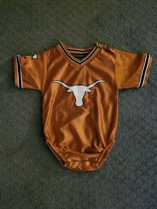 Colosseum University Of Texas Onsie (sz 0 - 12 Months)
