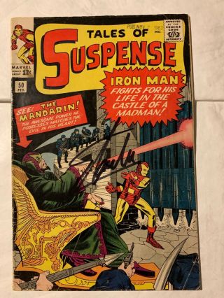 Tales Of Suspense 50,  Signed By Stan Lee