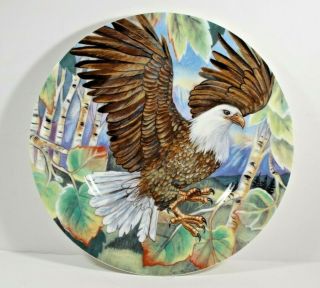 Fitz And Floyd High Sierra Bone China Eagle Plate