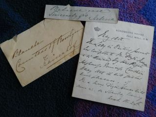 Princess Helena (daughter Of Queen Victoria) - Good Signature And Letters