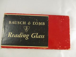 Vintage Bausch & Lomb Glass W/box