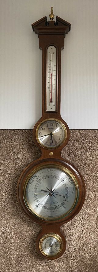 Howard Miller Clock & Weather Station 30 " Model 612 - 718