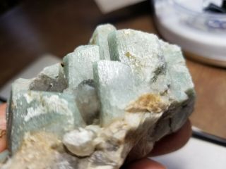 Amazonite,  Smoky Quartz Crystal Cluster,  Lake George,  Colorado