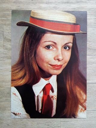 Lalla Ward Signed (on Back) Photo 1980s,  Dr Who Actress,  Lovely