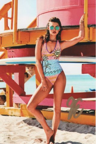 Grace Elizabeth Model Real Hand Signed 4x6 Photo A Victoria 