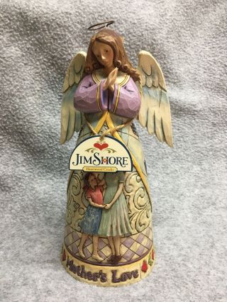 Jim Shore Heartwood Creek “there’s Nothing Like A Mother’s Love” Angel 2007 9 "