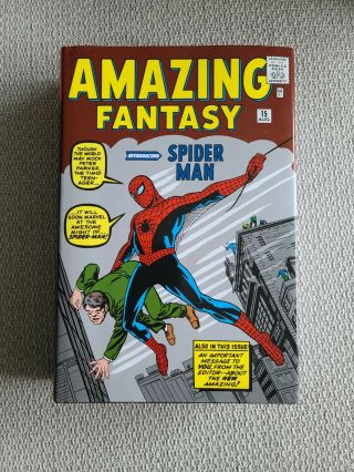 Spider - Man Omnibus Vol 1 Marvel Hc Hardcover 3rd Ed