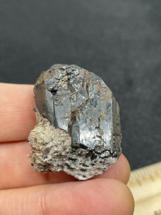 Unknown Black Gemstone/mineral Specimen - 22.  5 Grams - Vintage Estate Find