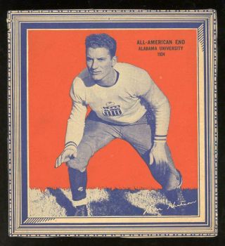 1935 Wheaties All American Football - Don Hutson - Alabama - Hof - Rookie Card